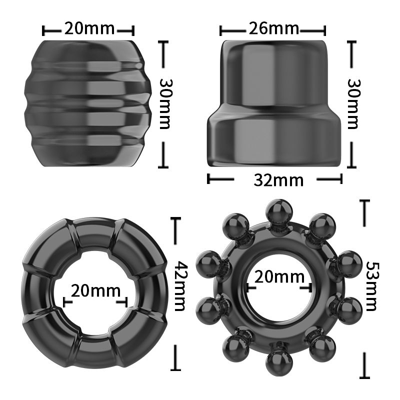 Love Nest LN0514–LN0516 Cock Ring Sets