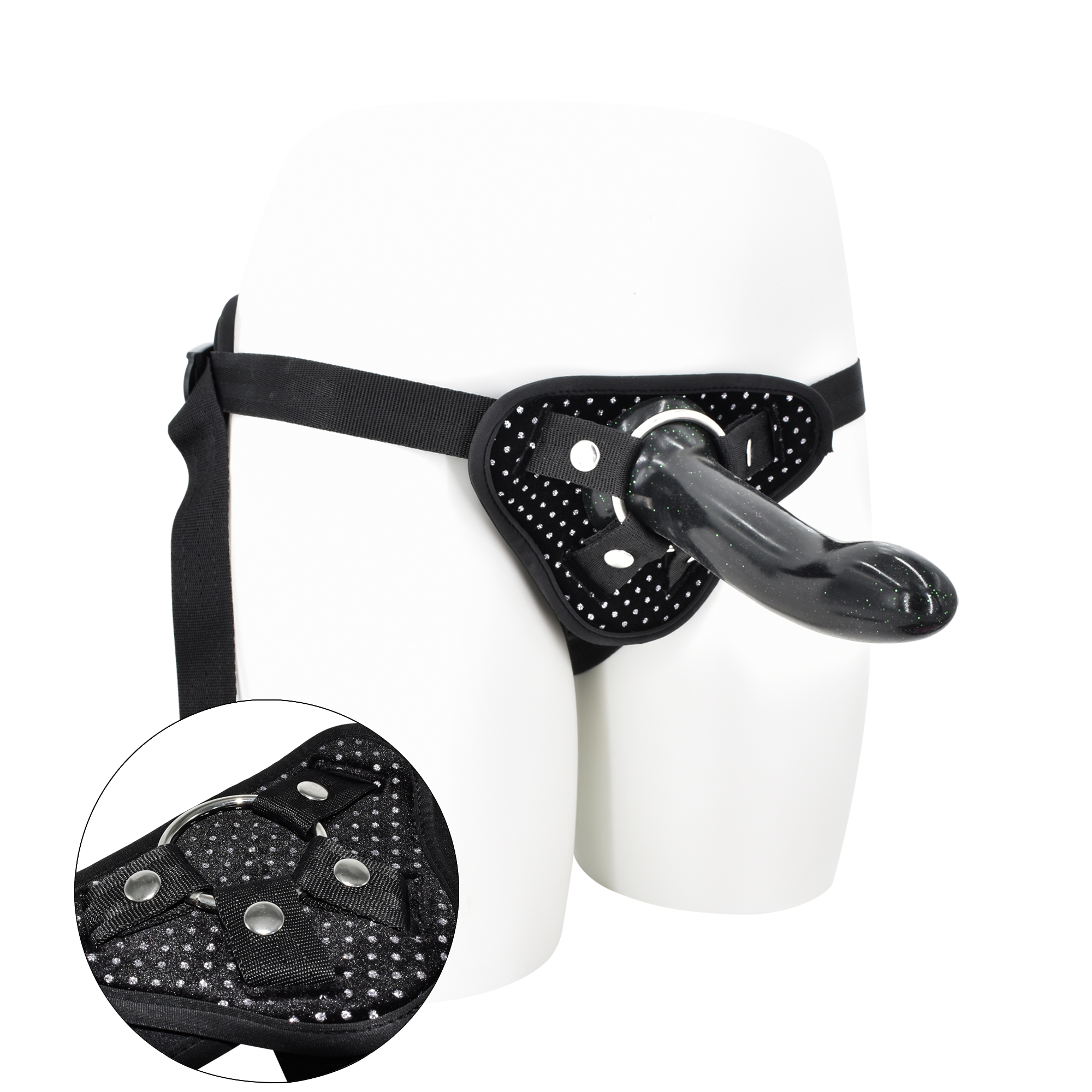 EROKAY S215 STARRY SKY Strap-on Harness with Dildo