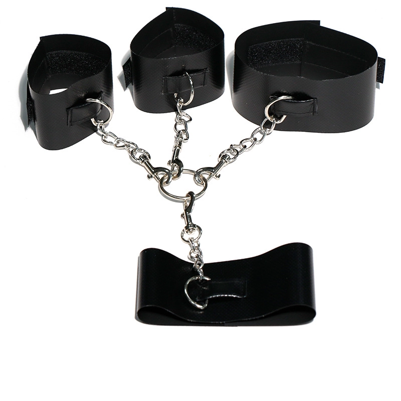 Faux-Leather Ankle Cuffs