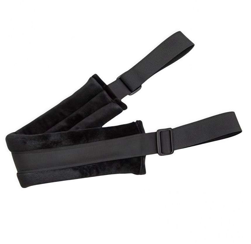 Leather Faux-Leather Wrist Cuffs