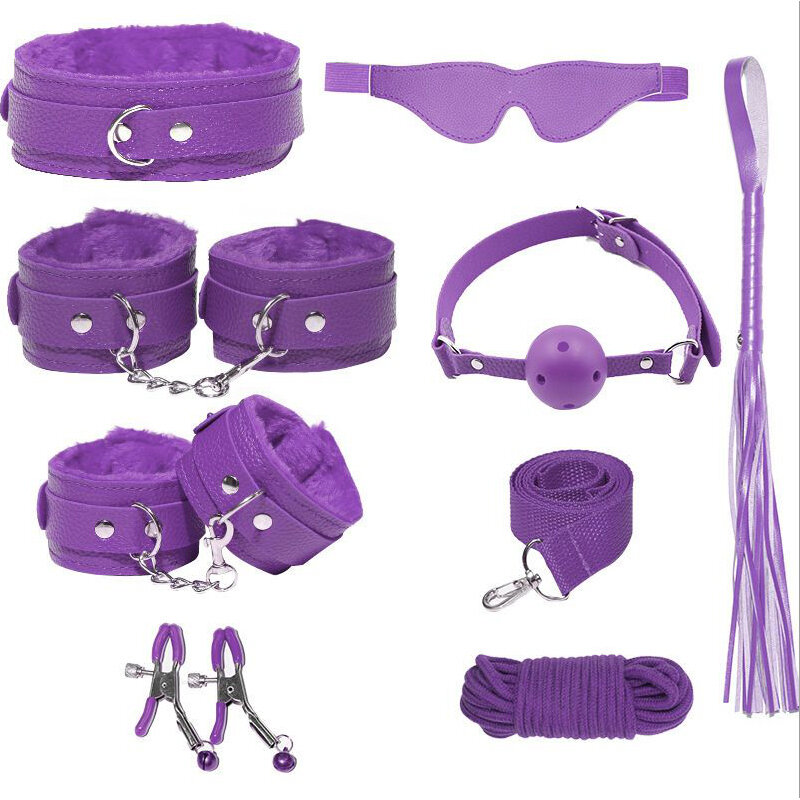 Plush Couture Wellness Kit Nine-Piece Set (Purple, Boxed)