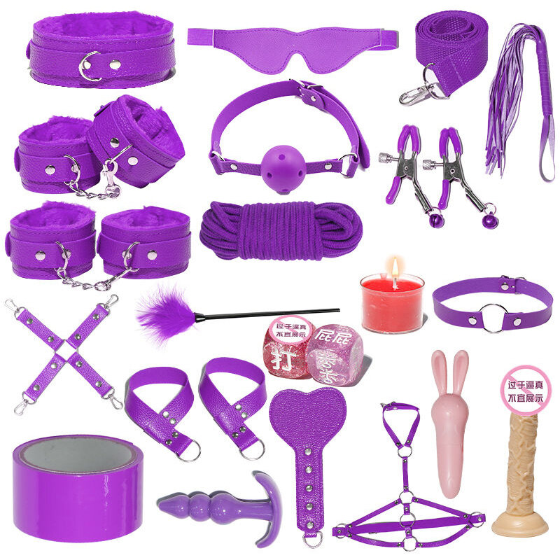 Plush Couture Wellness Kit Ten-Piece Set (Purple, Boxed)