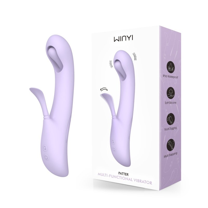 WINYI WY0773 Multi-Action Silicone Vibrator